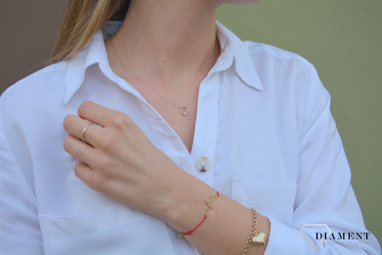 Złota bransoletka z sercami BR 3737.jpg